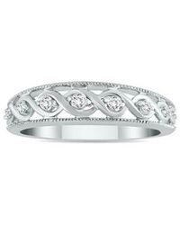 True Diamond - 14K 0.12 Ct. Tw. Diamond Ring - Lyst