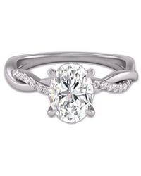 Lab Grown Diamonds - 14K 2.50 Ct. Tw. Lab-Grown Diamond Agatha Ring - Lyst