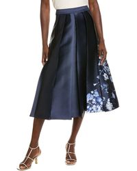 Kay Unger - Beatrice Tea-Length Skirt - Lyst