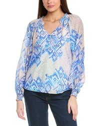 Hale Bob - Lyla Silk-Blend Top - Lyst