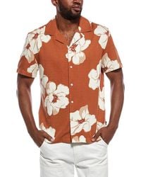 Ted Baker - Printed Button Front Shirt - Lyst