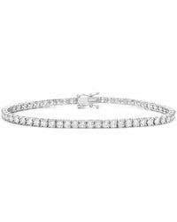 Forever Creations Signature - Forever Creations 14K 26.00 Ct. Tw. Lab Grown Diamond Tennis Bracelet - Lyst