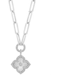 Effy Fine Jewelry - 14K 0.29 Ct. Tw. Lab-Grown Diamond Necklace - Lyst