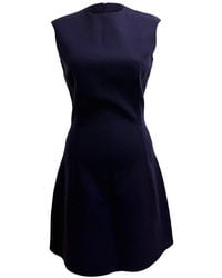 McQueen - Sleeveless A-Line Mini Dress, Size It (Authentic Pre- Loved) - Lyst