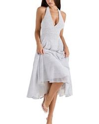 COLON DIANA - Midi Dress - Lyst