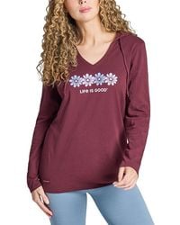 Life Is Good. - Crusher Lite T-Shirt - Lyst