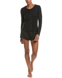 Honeydew Intimates - 2Pc Blissful Long Sleeve Shortie Set - Lyst