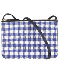 Celine - Trio Gingham Crossbody Bag (authentic Pre-loved) - Lyst