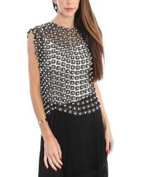 Saachi - Pearl Accented Floral Shell - Lyst