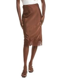 REVERIEE - Midi Skirt - Lyst