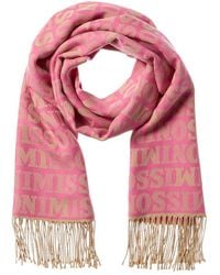 Missoni - Logo Wool-blend Scarf - Lyst