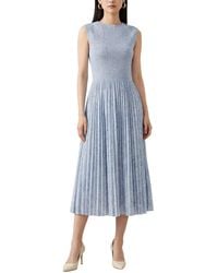 Linda Charm - Sleeveless Midi Dress - Lyst