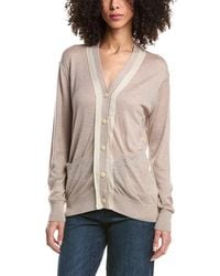 3.1 Phillip Lim - Faux Layered Wool & Silk-Blend Cardigan - Lyst