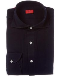 Isaia - Jersey Sport Shirt - Lyst