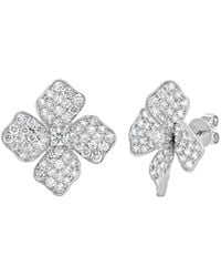 Sabrina Designs - 14k 2.80 Ct. Tw. Diamond Flower Earrings - Lyst