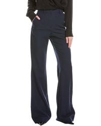 Balmain - High Waist Flare Wool Pant - Lyst