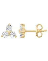 Lab Grown Diamonds - 14K 0.50 Ct. Tw. Lab-Grown Diamond Studs - Lyst