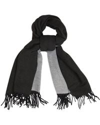 Saachi - Solid Fringe Reversible Scarf - Lyst