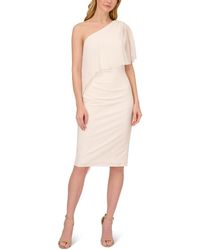 Adrianna Papell - Sheath Off The Shoulder Dress - Lyst