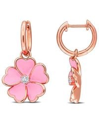 Rina Limor - 0.16 Ct. Tw. Topaz Earrings - Lyst