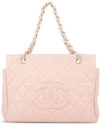Chanel - Caviar Leather Petit Timeless Tote (Authentic Pre-Loved) - Lyst
