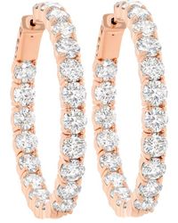 Diana M. Jewels - Fine Jewelry 18k 12.75 Ct. Tw. Diamond Earrings - Lyst