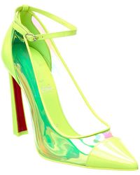 Christian Louboutin - Debout Condorapik 100 Vinyl & Patent Pump - Lyst