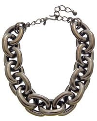Kenneth Jay Lane - Link Necklace - Lyst