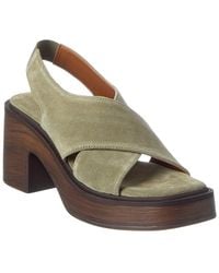 Free People - Cora Platform Leather Clog - Lyst