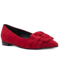 Aquatalia - Jojo Waterproof Suede Flat - Lyst