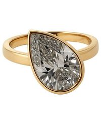 Prince Diamond & Jewelry - 14K 3.08 Ct. Tw. Lab-Grown Diamond Solitaire Ring - Lyst
