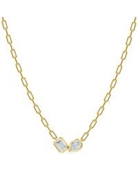 Lab Grown Diamonds - 14K 1.70 Ct. Tw. Lab-Grown Diamond Necklace - Lyst