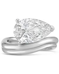 Diana M. Jewels - Diana M. 14K 3.00 Ct. Tw. Lab-Grown Diamond Solitaire Ring - Lyst