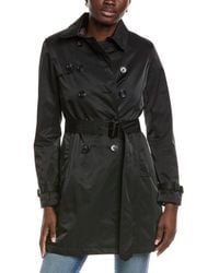 Jane Post - Belted Double-Breasted Trench Coat - Lyst