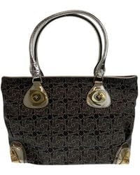 Celine - Coated/Waterproof Canvas Salky Carriage Tote Shoulder Bag (Authentic Pre-Loved) - Lyst