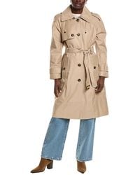 London Fog - Long Trench Coat - Lyst