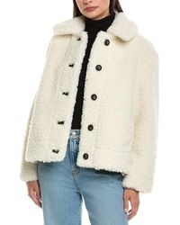 Apparis - Charlie Reversible Short Coat - Lyst