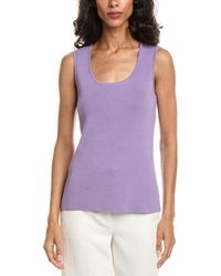 Tahari - Knit Tank Top - Lyst