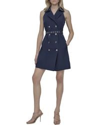 DKNY - Fit & Flare Vest Dress - Lyst