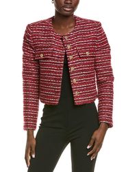 Endless Rose - Tweed Wool-Blend Jacket - Lyst