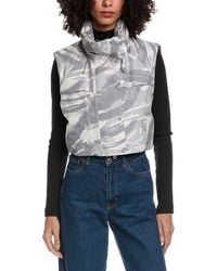 Moncler - Hyke Vanilis Print Vest - Lyst