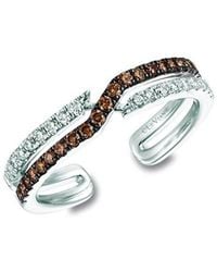 Le Vian - Le Vian Chocolate Diamonds 14k 0.44 Ct. Tw. Diamond Ring - Lyst