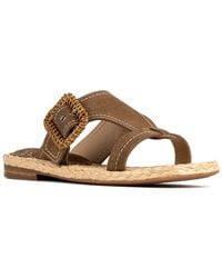 Donald J Pliner - Hilari Leather Sandal - Lyst