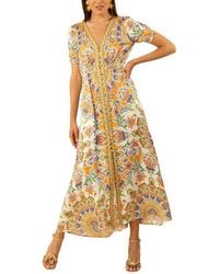 Hale Bob - Ila Silk-Blend Maxi Dress - Lyst