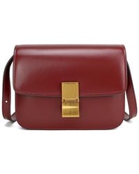 Tiffany & Fred Paris - Smooth Leather Foldover Crossbody - Lyst