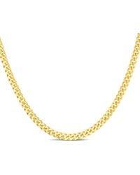 Sphera Milano - Over Italian Curb Link Chain Necklace - Lyst
