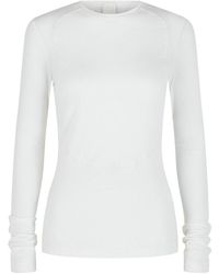 Givenchy - Triple Stitch Cut-Out Top - Lyst