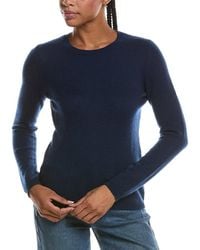 Forte - Basic Crewneck 100% Cashmere Sweater - Lyst
