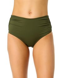Anne Cole - Convertible Shirred Bottom - Lyst