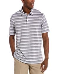 adidas Originals - Two-color Stripe Polo Shirt - Lyst